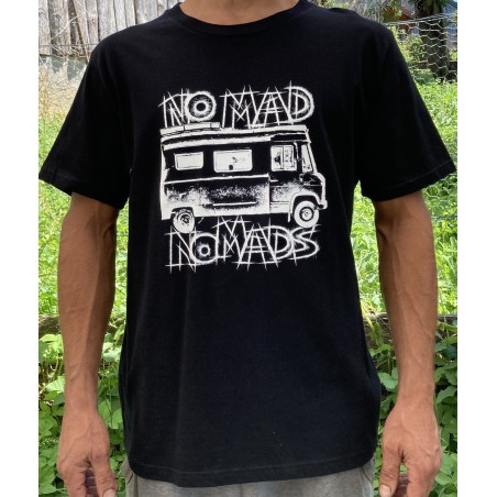 ANARTISANART : NO MAD NOMADS t-shirt masculin en coton bio équitable