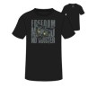 Anartisanart - Les mauvais garcons font bonne impression RNST chat T-shirt masculin en coton bio