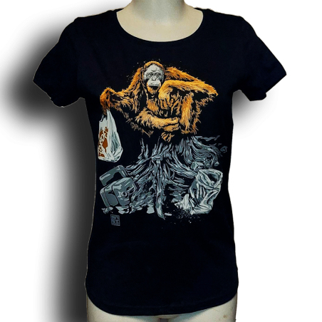 RNST Singe t-shirt féminin en coton biologique
