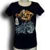 RNST Singe t-shirt féminin en coton biologique
