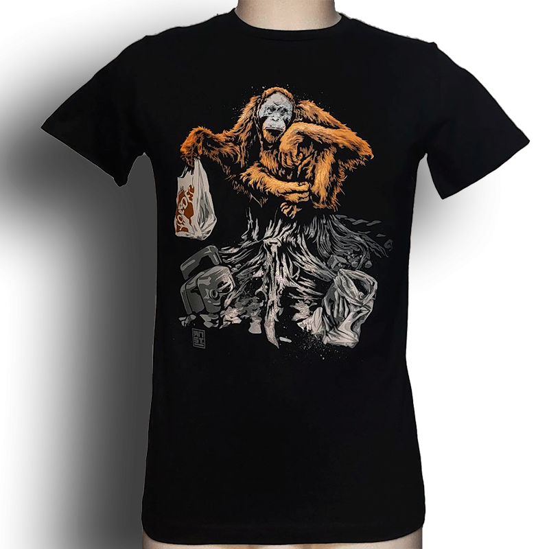 RNST Singe t-shirt masculin en coton biologique