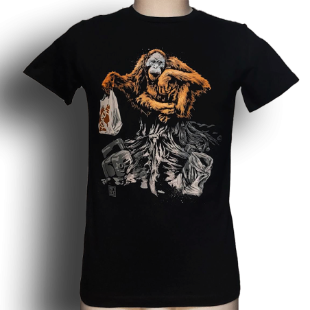 RNST Singe t-shirt masculin en coton biologique