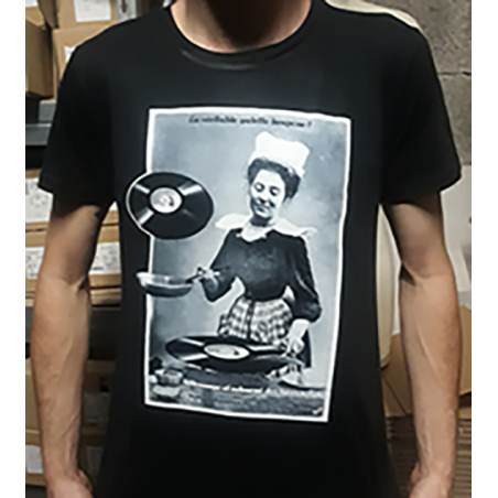 ANARTISANART les mauvais garçons font bonne impression Galette keupone t-shirt taille féminime en coton bio-equitable