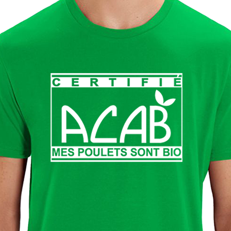 ACABio t-shirt unisexe en coton bio-équitable