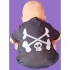 ANARTISANART Les mauvais garçons font bonne impression : Gribouillette, body Bébé en coton bio