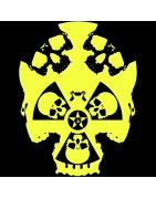 Clochtard Crasvat - Anartisanat Punk, rock et anarchiste - Visuel Fuckushimaskull